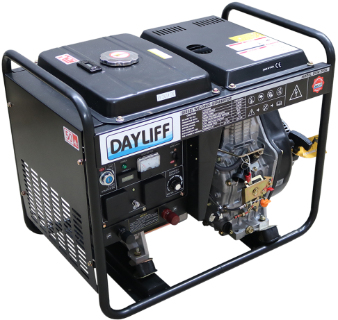 Dayliff DGW200P 5kVA Petrol Welding Generator
